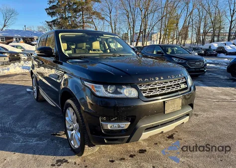 2014 Land Rover Range Rover Sport Hse из США, поврежденный, VIN SALWR2WF4EA331732